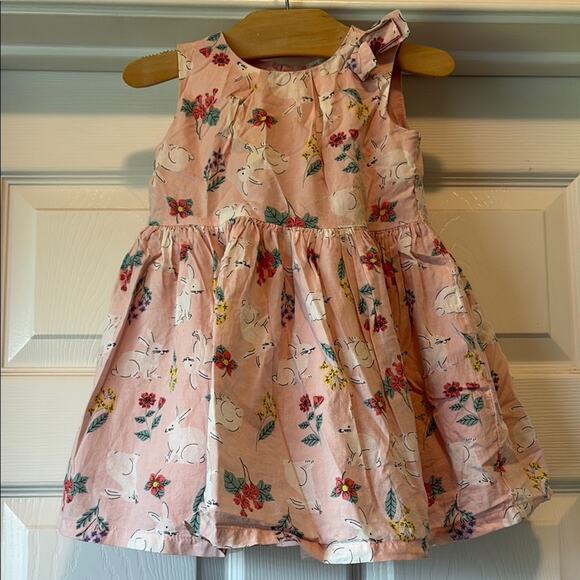 ❤️5/$25❤️ Carter's Pink Easter Sundress w/Bloomers - Picture 1 of 7